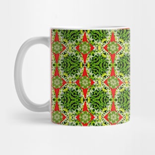 Beautiful Swamp lily flower pattern. Mug